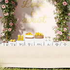 with Mini Signs, Food Risers for Buffet Table, Display Stand for Catering Dessert, White Acrylic Cube Boxes, alternate view 6