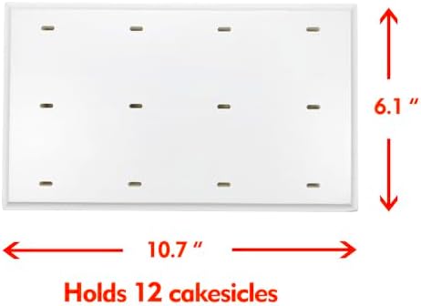 Wood Cakesicle Stand Display - 12 Count Popsicle Sticks Holder for Dessert Table of Wedding Shower Birthday, alternate view 3