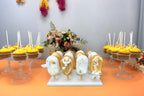 Wood Cakesicle Stand Display - 12 Count Popsicle Sticks Holder for Dessert Table of Wedding Shower Birthday, alternate view 4