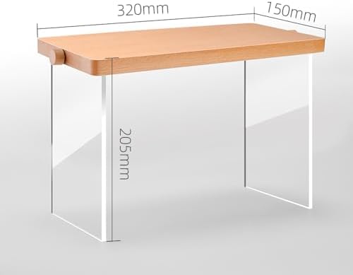 Wood Display Risers (Acrylic L 32*15*20.5cm/12.60*5.91*8.07inches) in Acrylic L, alternate view 2