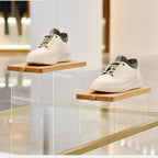 Wood Display Risers (Acrylic L 32*15*20.5cm/12.60*5.91*8.07inches) in Acrylic L, alternate view 4