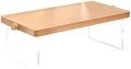 Wood Display Risers (Acrylic S 32*15*10.5cm/12.60*5.91*4.13inches) in Acrylic S