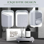 Wood Riser: Farmhouse Display Stand for Kitchen Counter, Gray in Gray, alternate view 5
