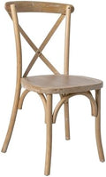 Wood X-Back Chair, Natural