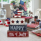 Wooden Block Table Centerpieces for Home Office, alternate view 5
