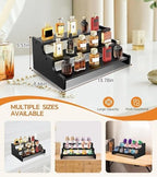 Wooden Cologne Organizer for Men, Perfume Organizer Stand, Cologne Stand with Anti-Slip Washers, Wooden Display, alternate