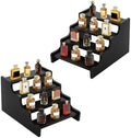 Wooden Cologne Organizer for Men, Perfume Organizer Stand, Cologne Stand with Anti-Slip Washers, Wooden Display