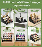 Wooden Cologne Organizer for Men, Perfume Organizer Stand, Cologne Stand with Anti-Slip Washers, Wooden Display, alternate