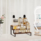 Wooden Perfume Organizer, Tiered Cologne Organizer for Men, Cologne Stand Perfume Stand, Risers Display Stands, alternate