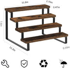 Wooden Perfume Organizer, Tiered Cologne Organizer for Men, Cologne Stand Perfume Stand, Risers Display Stands, alternate