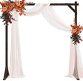 Wooden Wedding Arch Frame Square Wood Arch Backdrop Stand 7.2ft
