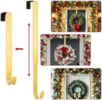 Wreath Door Hanger, Adjustable Wreath Hangers for Front Door from 15 to 25“