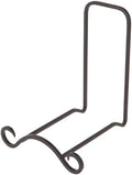 Wrought Iron Bowl or Deep Platter Stand, 7" H x 5.625" W x 6" D (For 9" - 11" Bowls or Deep Platters), Pack of 2
