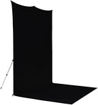 X-Drop Pro Wrinkle-Resistant 8' x 13' (2.44 x 3.96m) Sweep Backdrop for Full-Body Photos & Group Portraits, alternate view 3