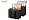 X-Large Insulated Reusable Grocery Shopping Bags, Black+Red, 2 Pack, alternate view 6