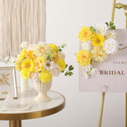 Yellow Artificial Flowers Combo for Wedding & Home Decor in Yellow, alternate view 4