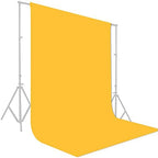Yellow Backdrop - 8FTX10FT Yellow Photo Backdrop for Photoshoot Background for Photography Screen Video, alternate view 3