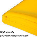 Yellow Backdrop - 8FTX10FT Yellow Photo Backdrop for Photoshoot Background for Photography Screen Video, alternate view 4