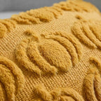 Yellow Fall Pumpkin Throw Pillow Covers 18x18 Inch in 18x18 Inch, alternate view 6