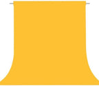 Yellow Photography Backdrop for Photoshoot, Fabric 8x10ft in 8x10ft