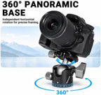 YUANYU Low Profile Camera Tripod Ball Head with Arca-Swiss, alternate view 3