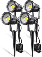 Z LED Landscape Lights,5W Outdoor Pathway Garden Yard Spotlight, IP65 Waterproof Garden Floodlight, Outdoor