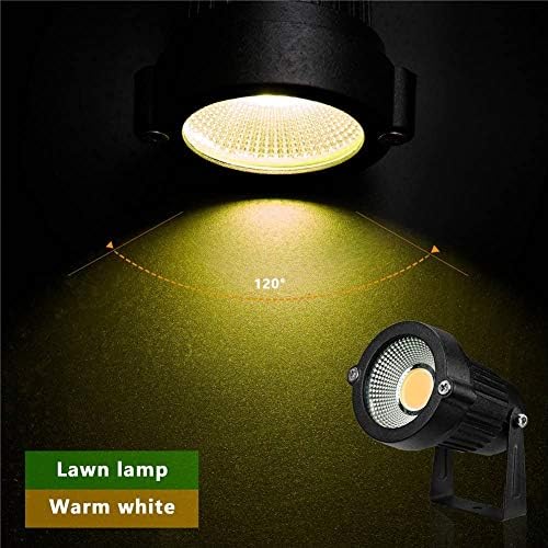 Z LED Landscape Lights,5W Outdoor Pathway Garden Yard Spotlight, IP65 Waterproof Garden Floodlight, Outdoor, alternate view 4